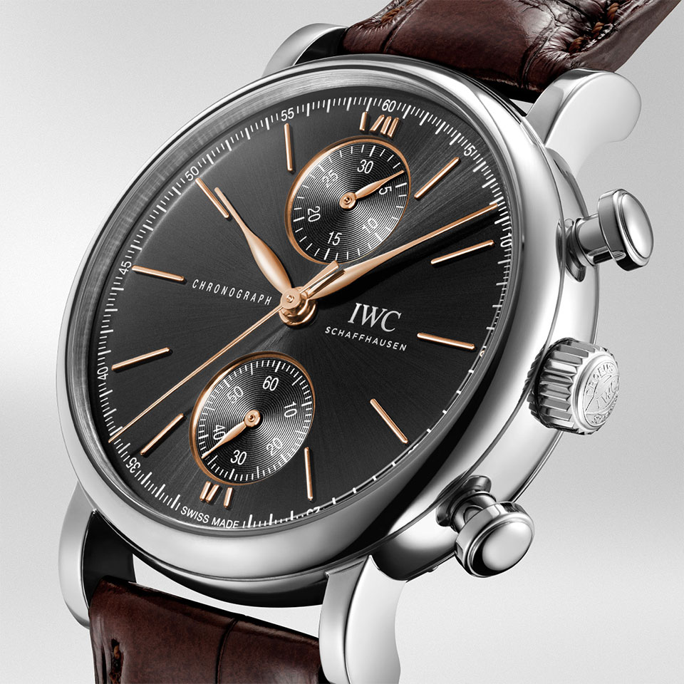 Picture for blog post IWC Portofino Chronograph 39” A Classic Yet Modern Design