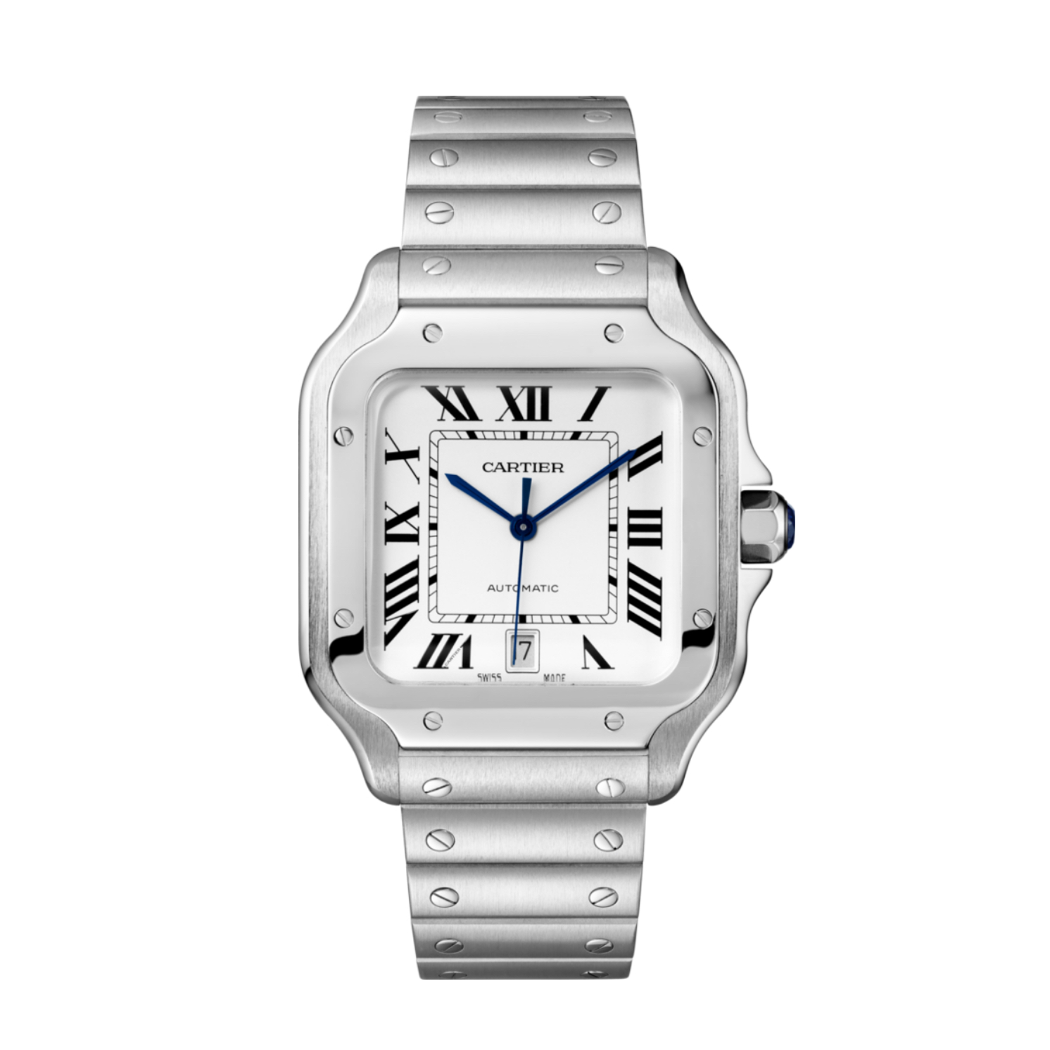 Resim SANTOS DE CARTIER - STEEL AUTOMATIC LARGE