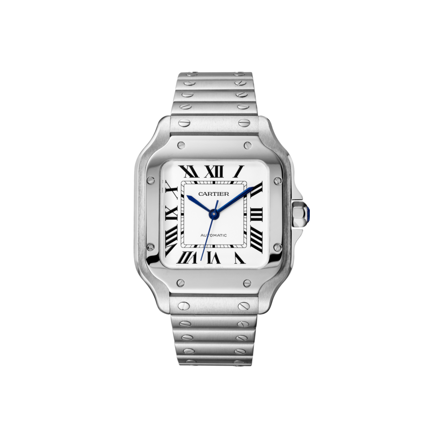 Resim SANTOS DE CARTIER - STEEL AUTOMATIC MEDIUM