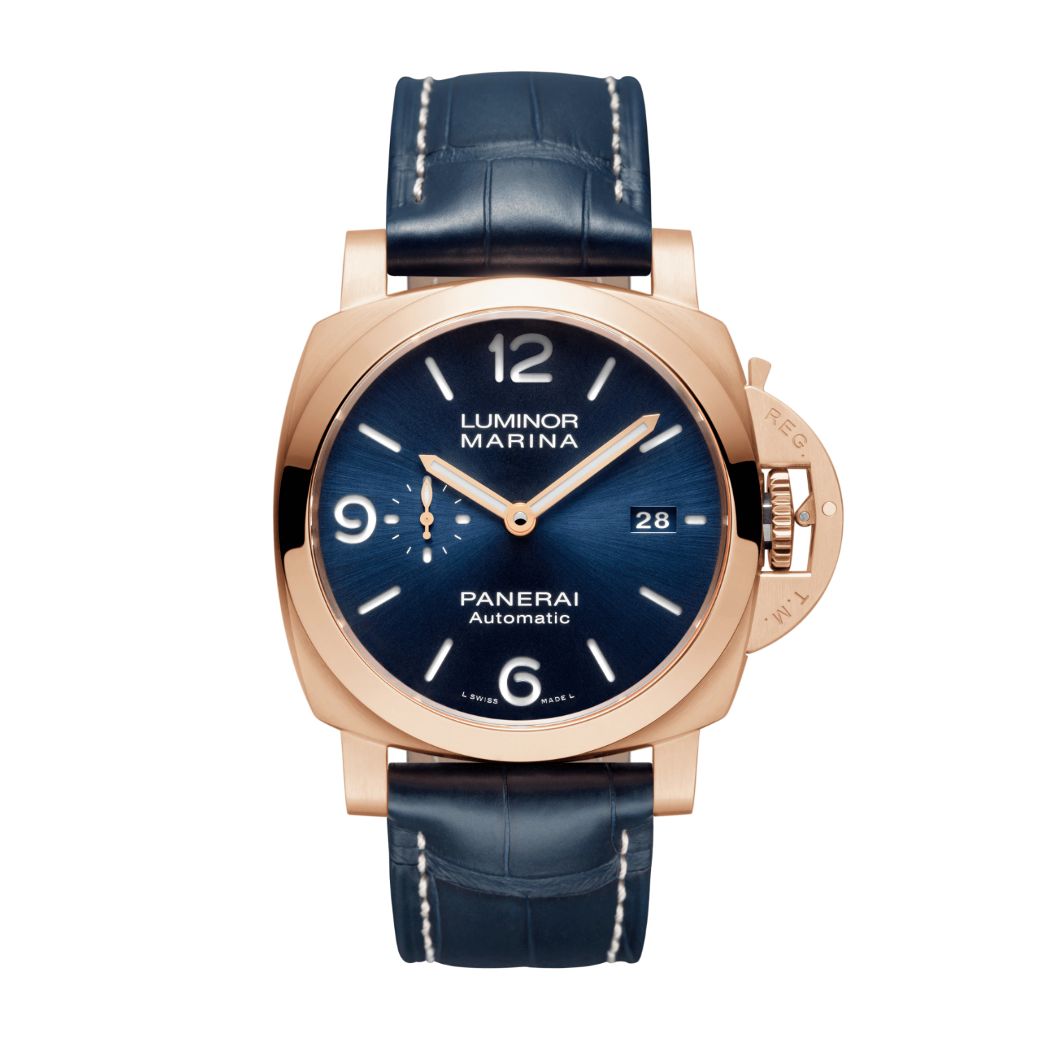 Resim LUMINOR MARINA SOLE BLU - GOLDTECH™ AUTOMATIC 44 MM