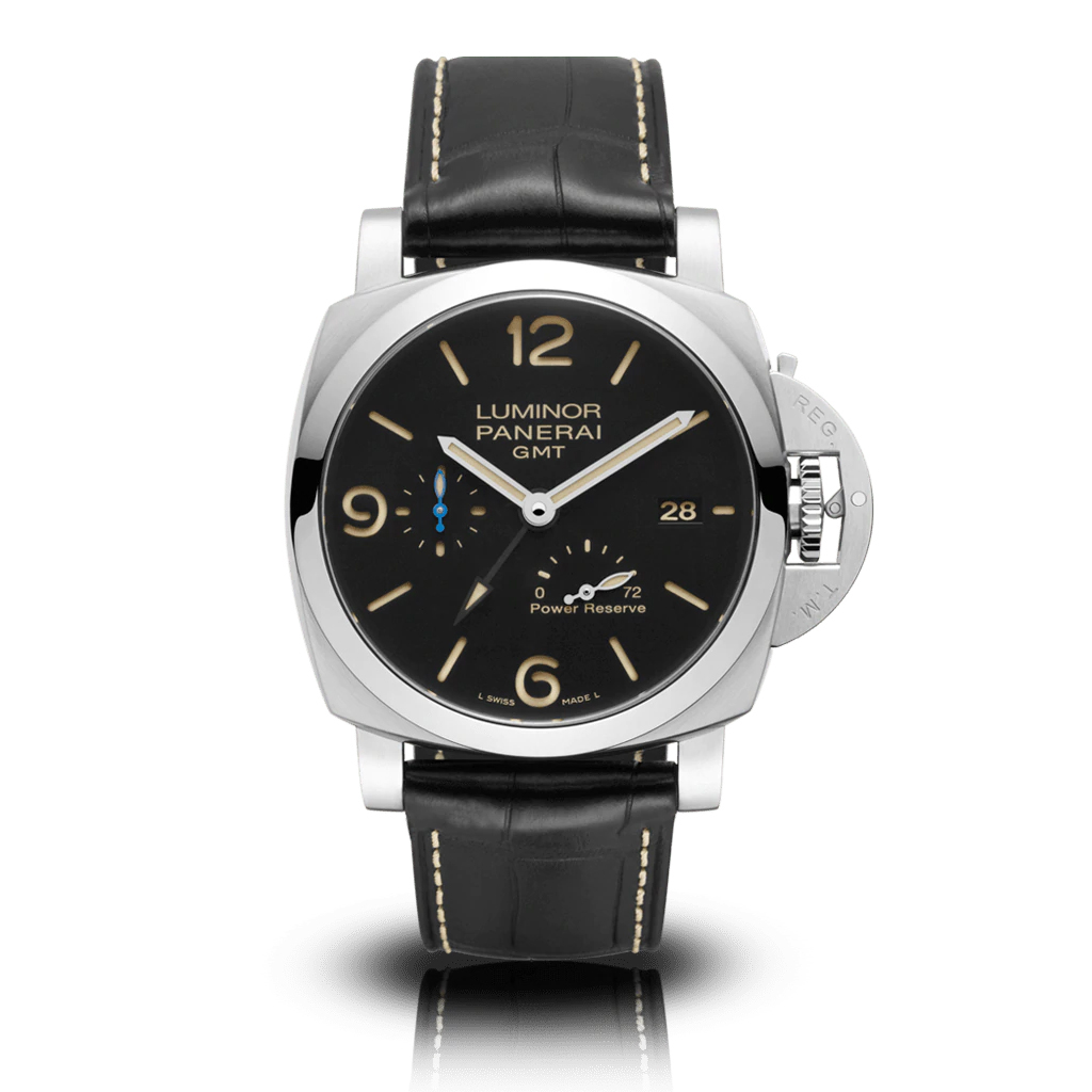 Resim LUMINOR GMT POWER RESERVE - STEEL AUTOMATIC 44 MM