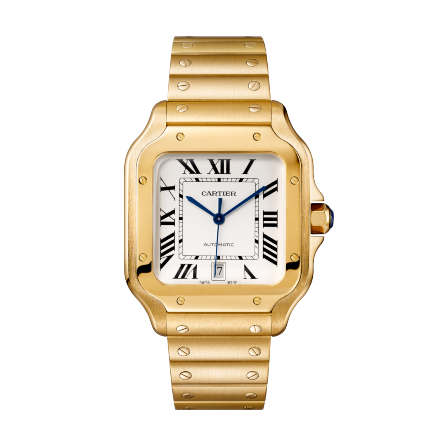 Picture of SANTOS DE CARTIER - YELLOW GOLD AUTOMATIC LARGE