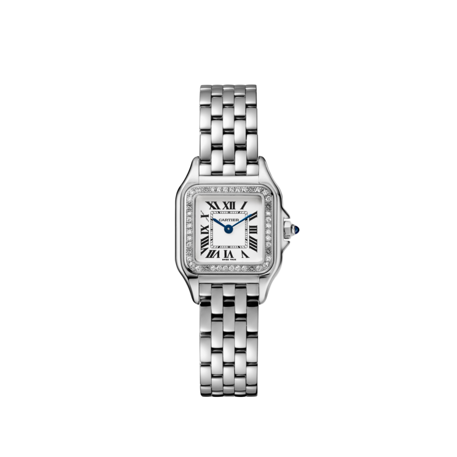 Picture of PANTHÈRE DE CARTIER - STEEL QUARTZ SMALL