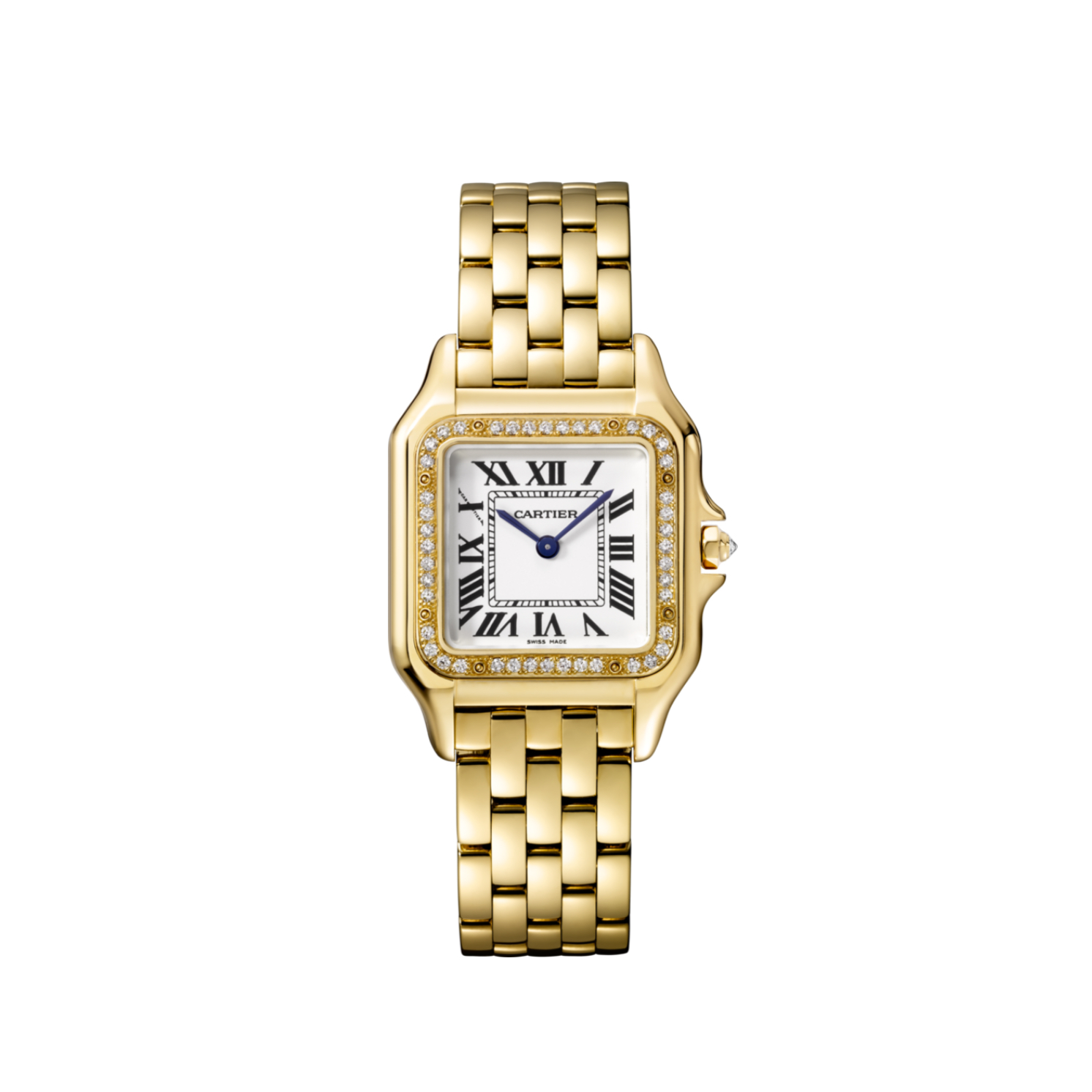 Picture of PANTHÈRE DE CARTIER - YELLOW GOLD QUARTZ MEDIUM