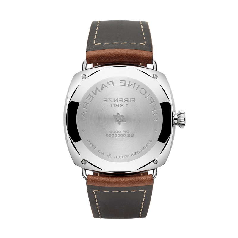 Resim RADIOMIR BASE LOGO - STEEL HAND-WOUND 45 MM