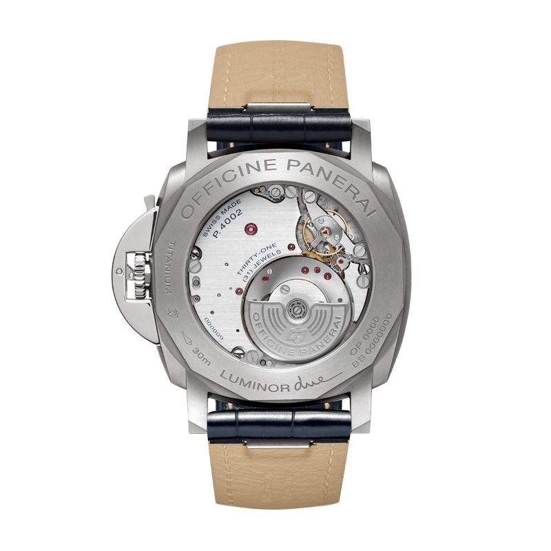 Resim LUMINOR DUE GMT POWER RESERVE - TITANIUM AUTOMATIC 45 MM