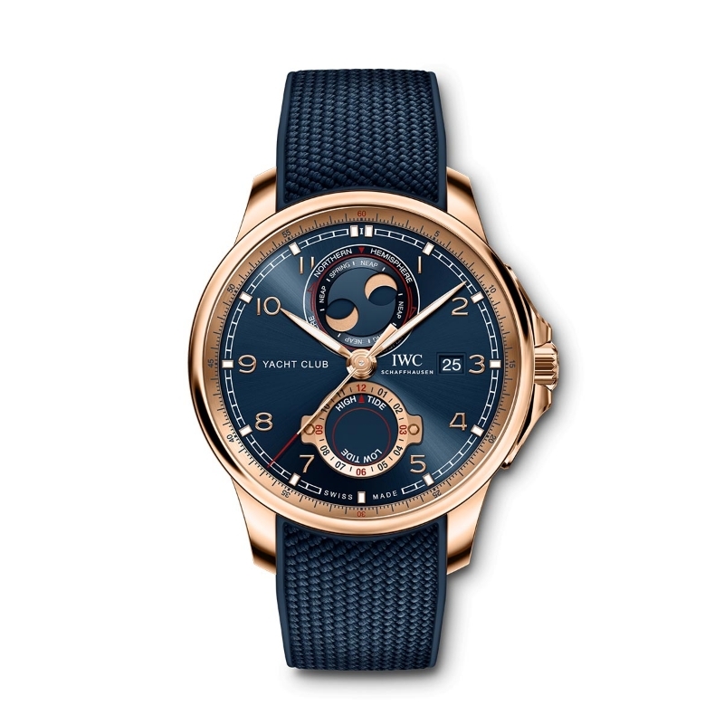 Resim PORTUGIESER YACHT CLUB MOON & TIDE - ROSE GOLD AUTOMATIC 44.6 MM