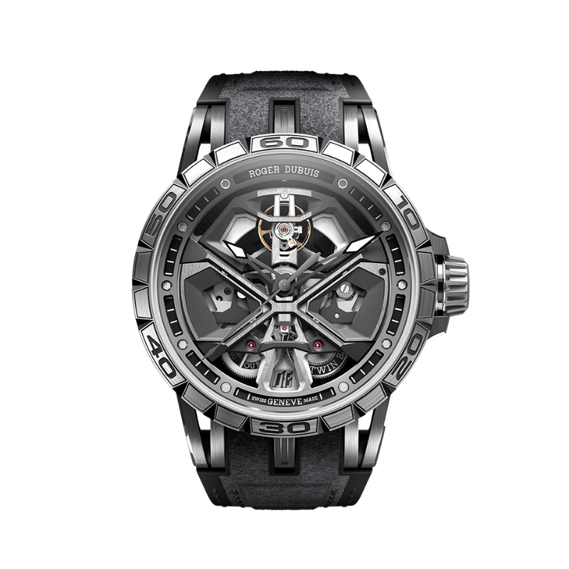 Resim EXCALIBUR SPIDER HURACÁN TITANIUM 45MM