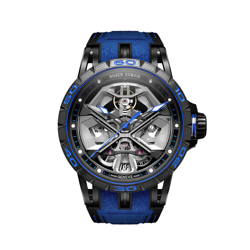 Picture of EXCALIBUR SPIDER HURACÁN BLACK DLC TITANIUM 45MM