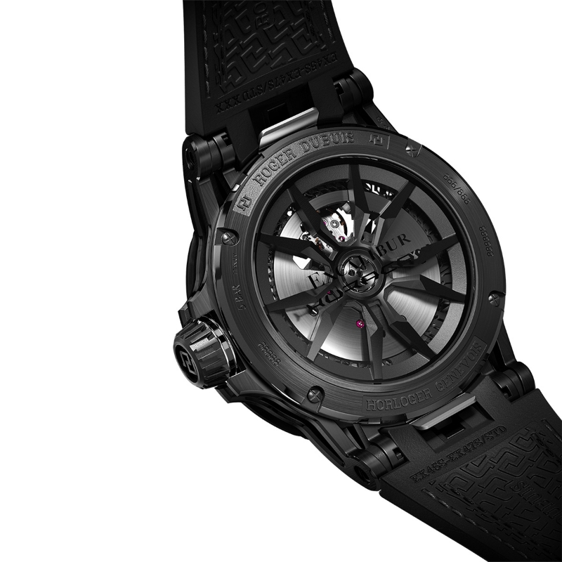 Picture of EXCALIBUR SPIDER HURACÁN BLACK DLC TITANIUM 45MM