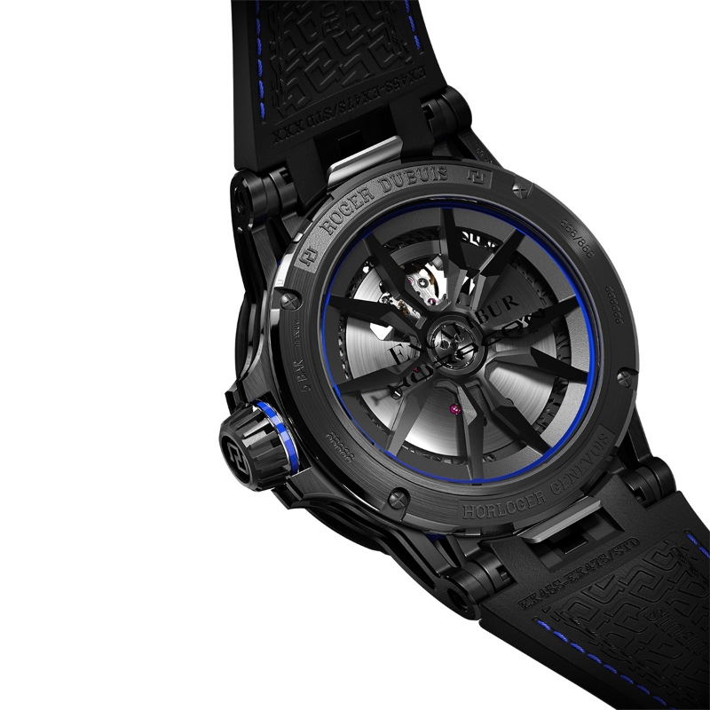 Resim EXCALIBUR SPIDER HURACÁN BLACK DLC TITANIUM 45MM