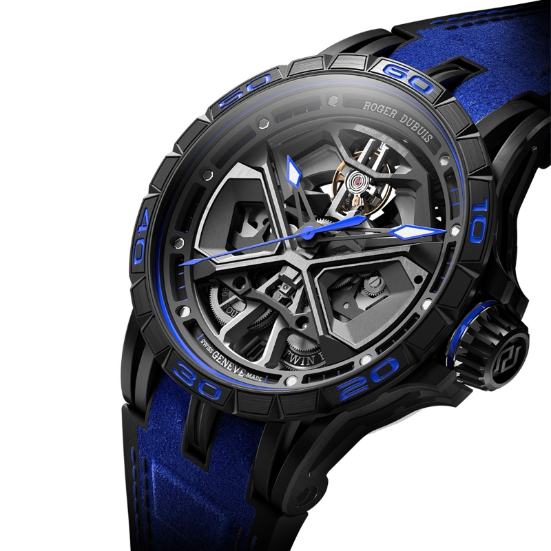 Picture of EXCALIBUR SPIDER HURACÁN BLACK DLC TITANIUM 45MM