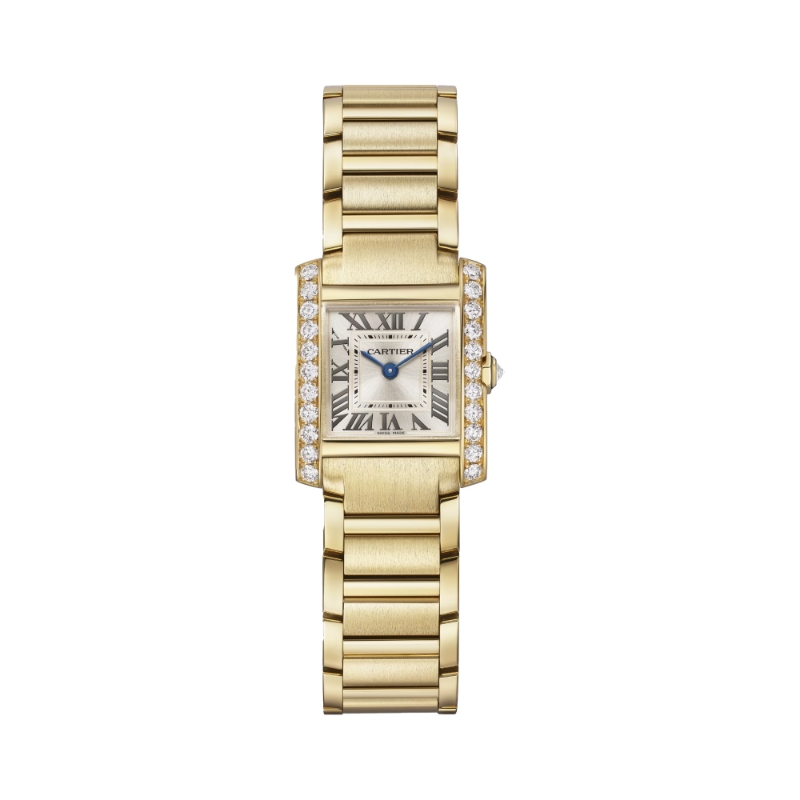 Resim TANK FRANCAISE - YELLOW GOLD QUARTZ SMALL