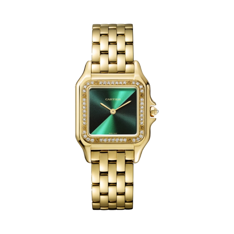 Picture of PANTHÈRE DE CARTIER - YELLOW GOLD QUARTZ MEDIUM