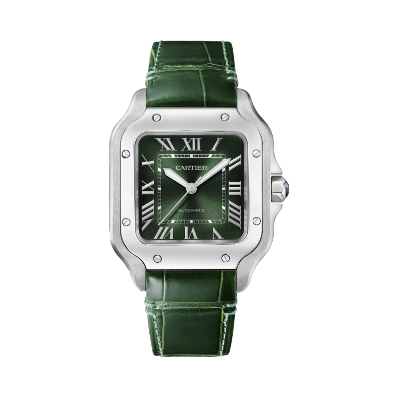 Resim SANTOS DE CARTIER - STEEL AUTOMATIC MEDIUM