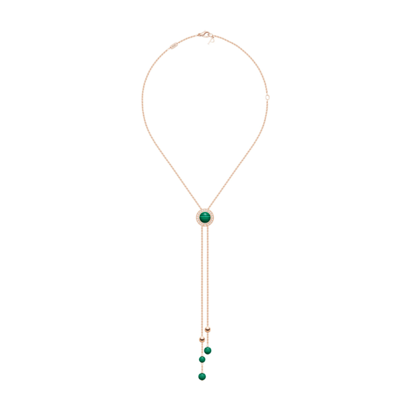 Resim PIAGET Possession Rose Gold Malachite Diamond Pendant