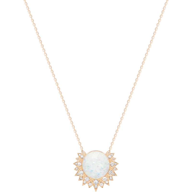 Picture of PIAGET Rose Gold White Opal Diamond Pendant