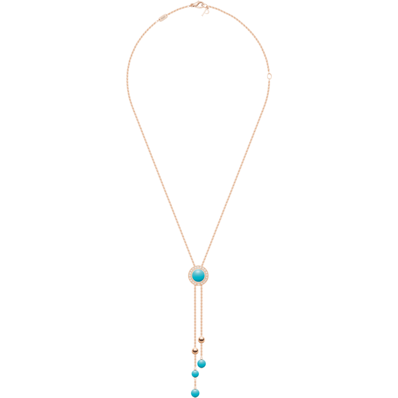 Resim PIAGET Rose Gold Turquoise Diamond Pendant