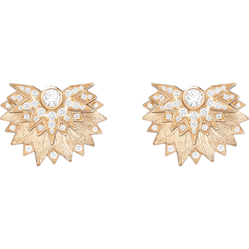 Resim PIAGET Rose Gold Diamond Earrings