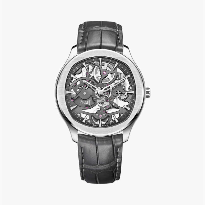 Resim PIAGET Automatic Steel Skeleton Watch