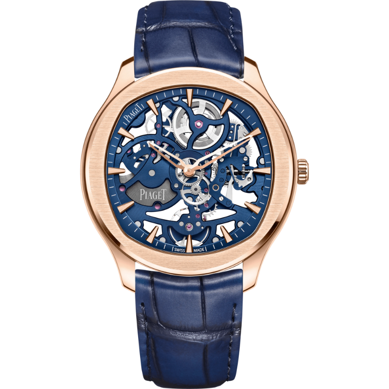 Resim PIAGET Automatic Rose Gold Skeleton Watch