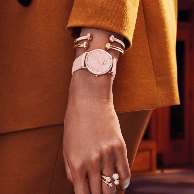 Resim PIAGET Rose Gold Open Bangle Bracelet