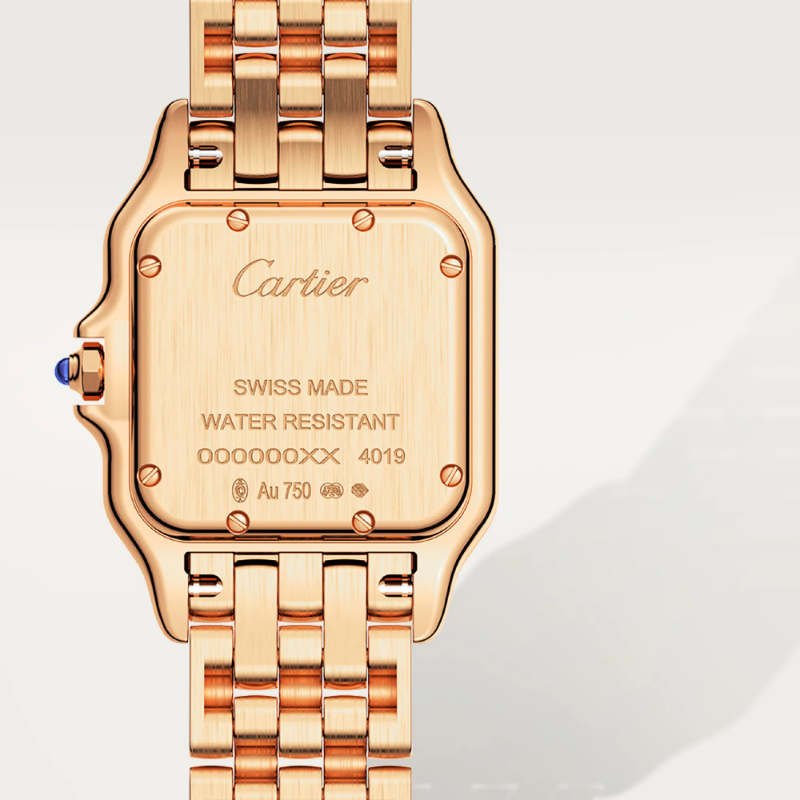 Resim PANTHÈRE DE CARTIER - PINK GOLD QUARTZ MEDIUM