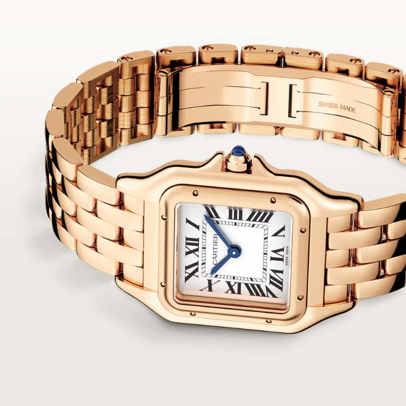 Resim PANTHÈRE DE CARTIER - PINK GOLD QUARTZ MEDIUM