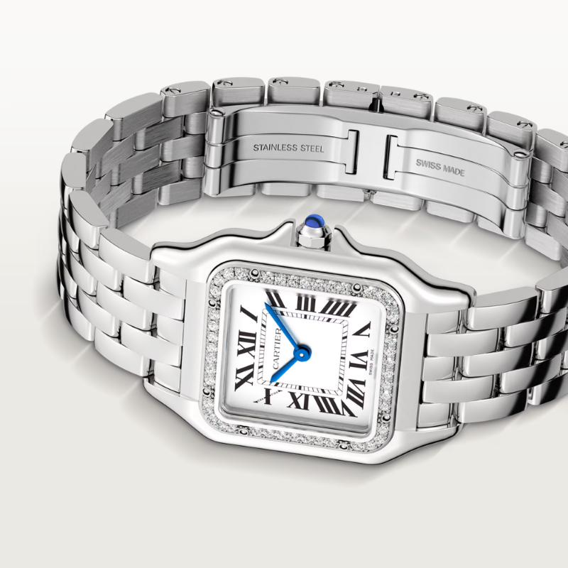 Resim PANTHÈRE DE CARTIER - STEEL QUARTZ MEDIUM