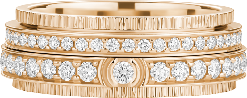 Resim Piaget Medium model - Rose Gold Diamond Ring