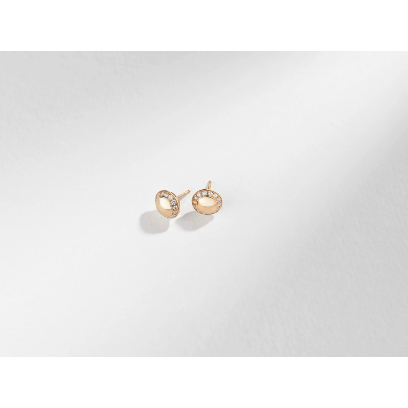 Picture of Piaget Rose Gold Diamond Earrings