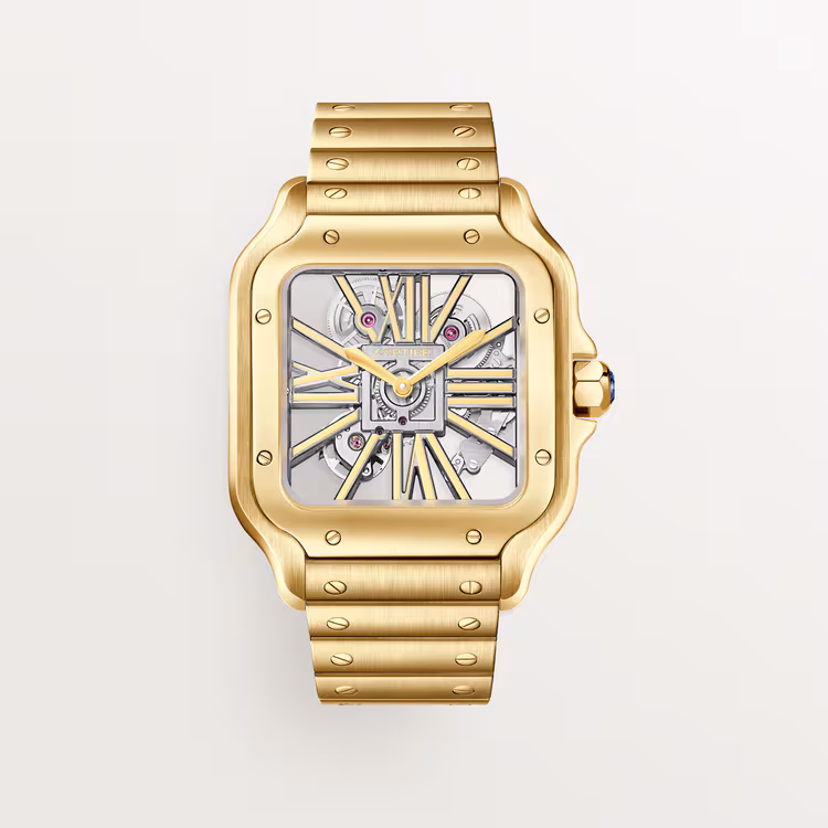 Picture of Santos de Cartier Skeleton Watch - Large