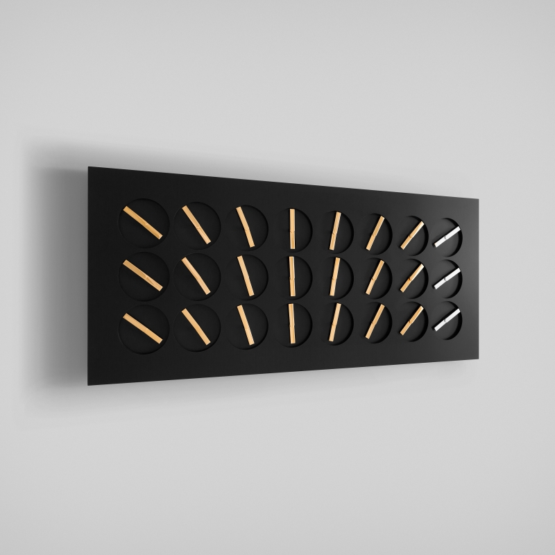 Picture of ClockClock 24 – Black Gold 