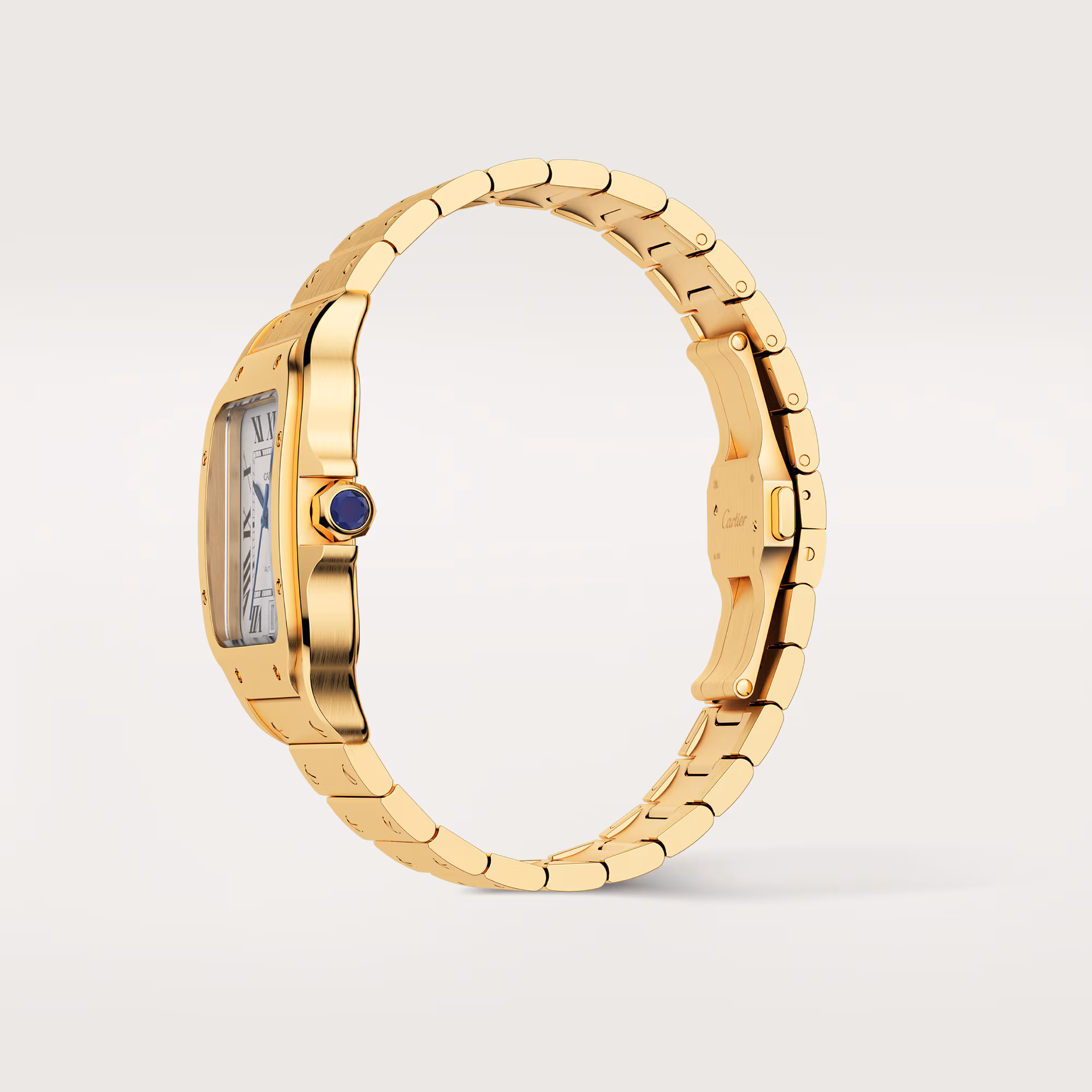 Resim SANTOS DE CARTIER - YELLOW GOLD AUTOMATIC LARGE